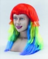 Rainbow warrior wig BW598