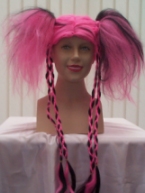 Rebel wig pink/black BW498