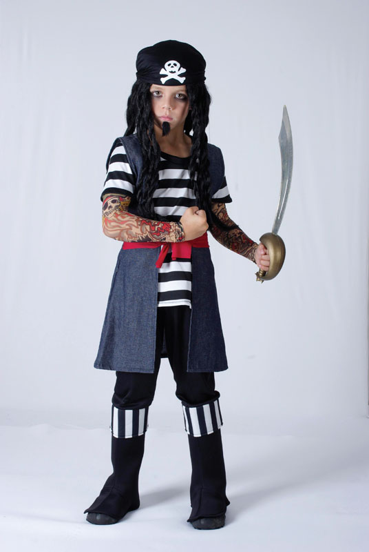 Tattoo pirate boy