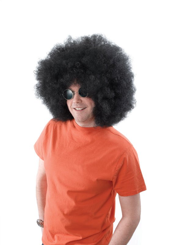 Black mega afro BW662