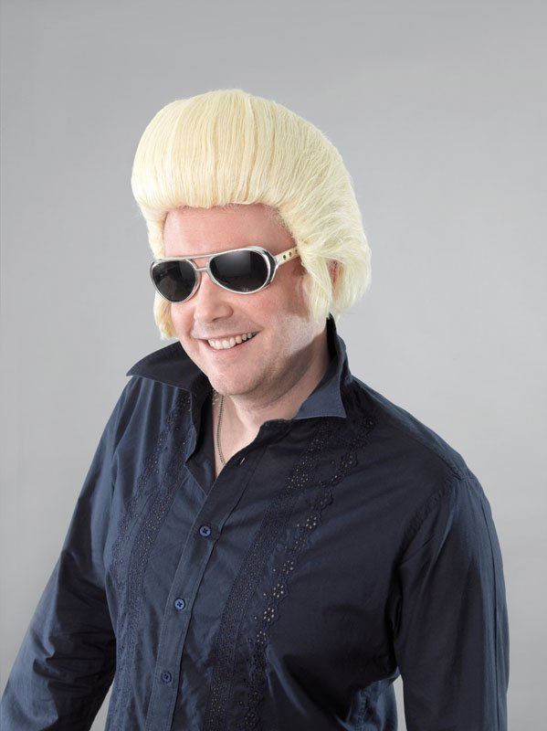 Blonde elvis
