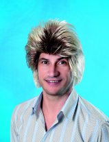 Boy band wig two tone BW631